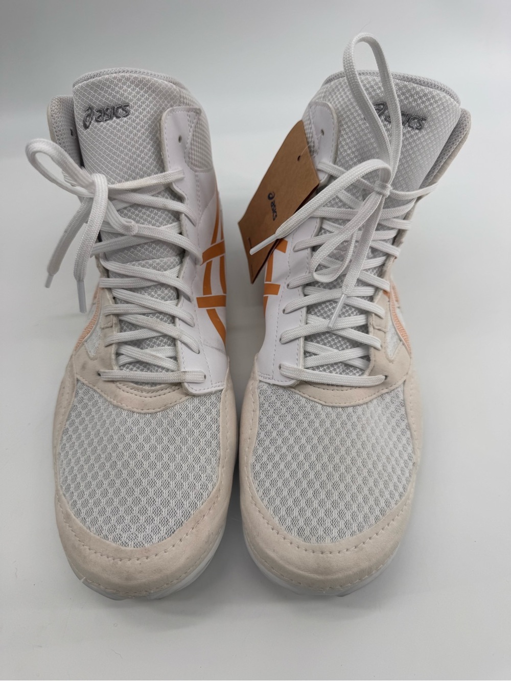 ASICS Snapdown 4 wrestling shoes White/Pure Gold Size 12